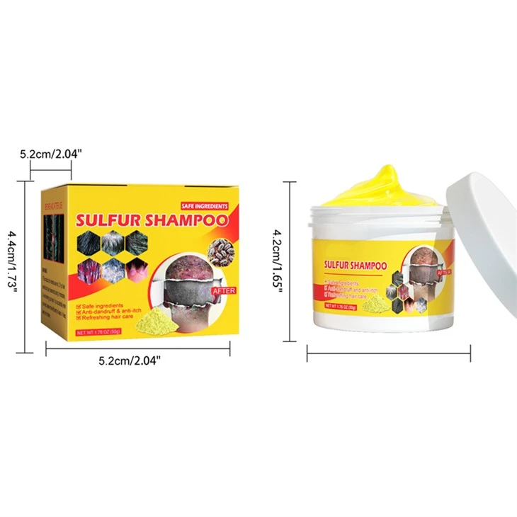 Hair Care Sulfur Massage Shampoo
