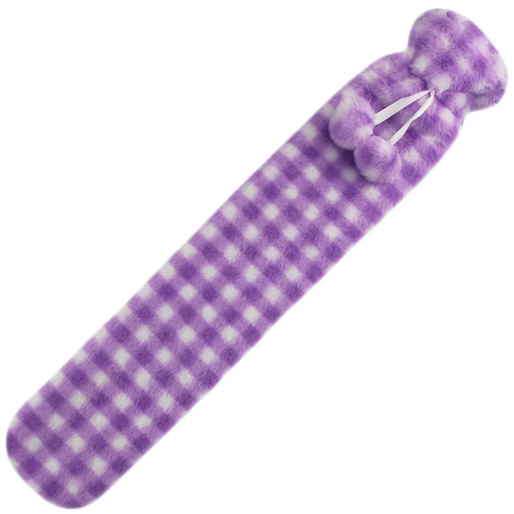 Long Hot Water Bag Plush fur Cover